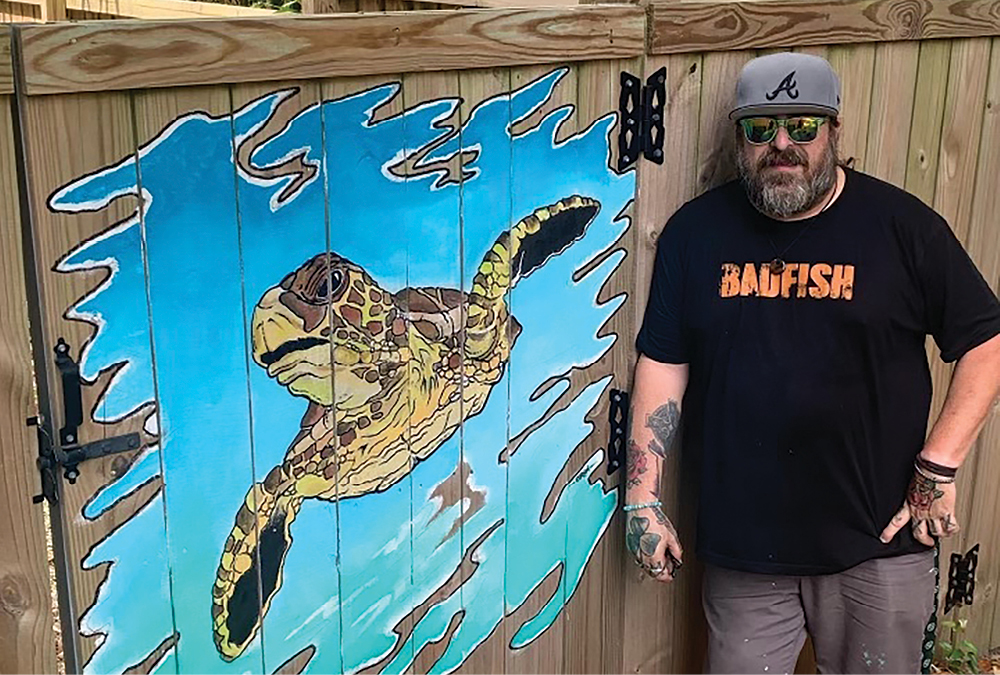 Off the Wall: Folly Beach proves fertile ground for local mural artist Jimmy O’Brian
