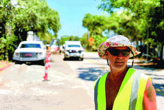 folly beach sidewalk work