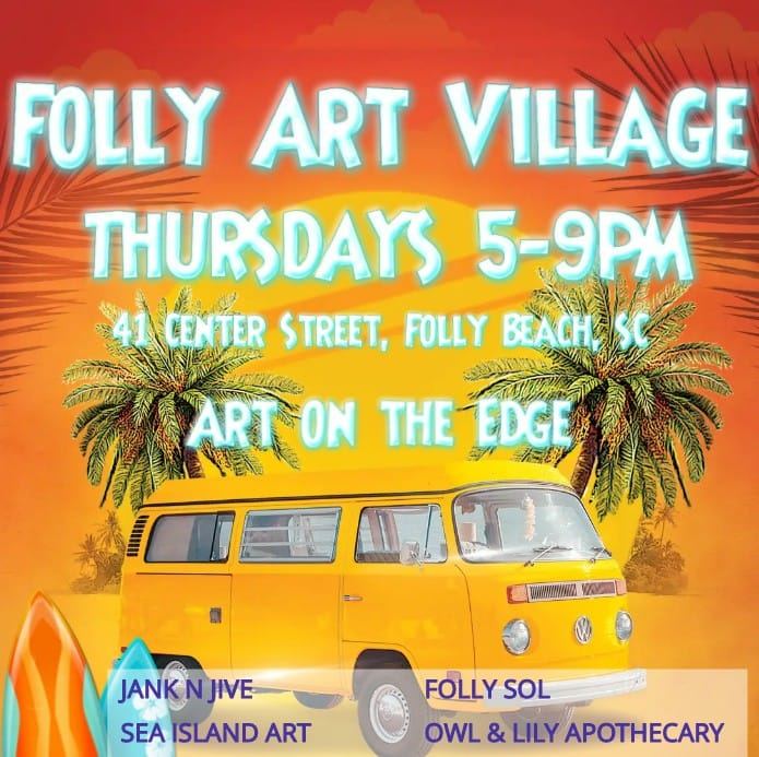 folly beach art village