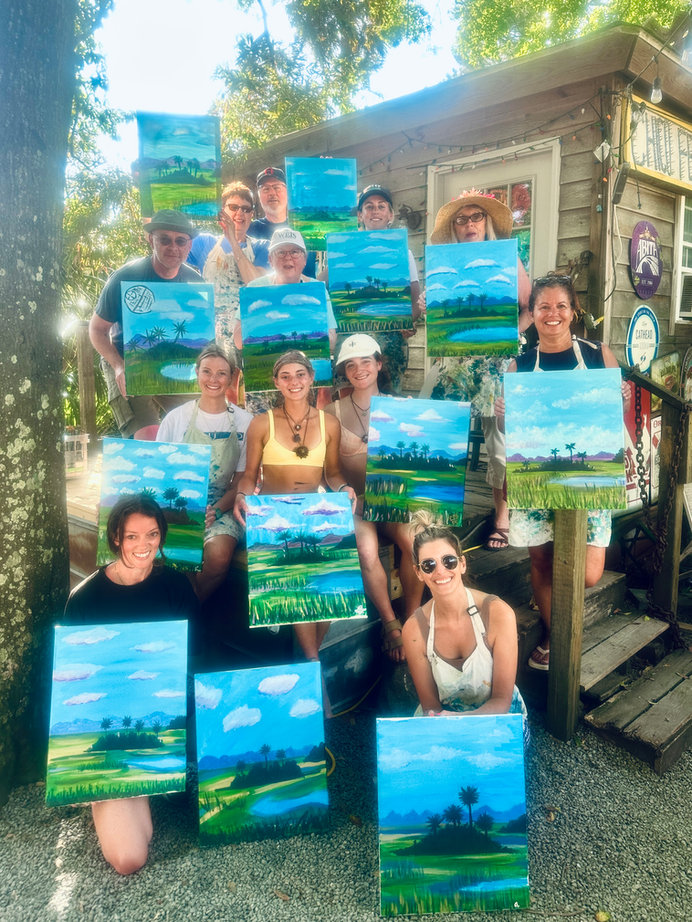 Paint With a Buzz at Chico Feo - Folly Current