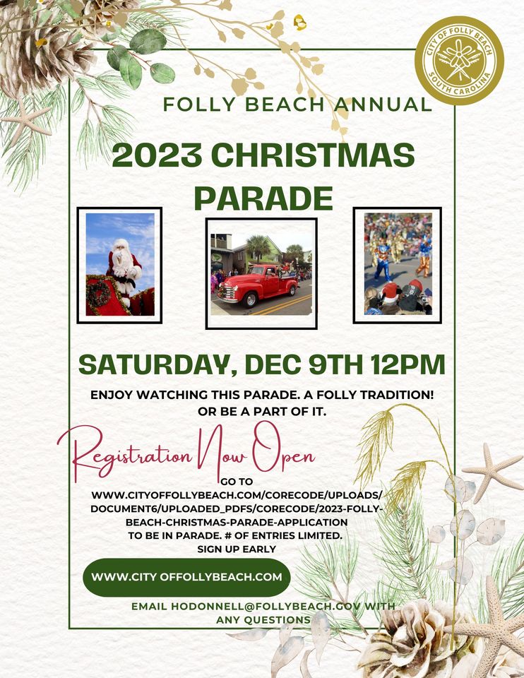 Folly Beach Christmas Parade Folly Current