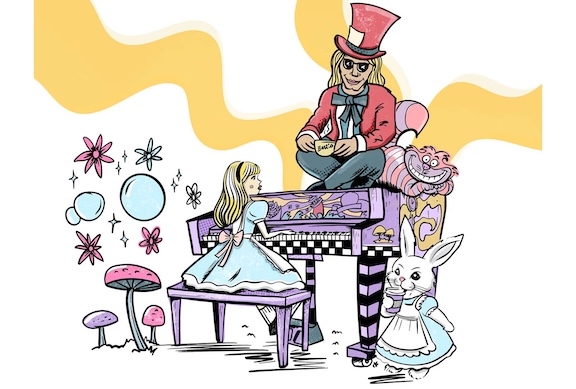 The Story Behind Folly’s Purple Piano