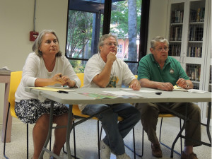 Councilmembers Sandra Hickman, Eddie Ellis, and Pennell Clamp are the Street Festival Committee tasked by the mayor to hear ideas and offer solutions.